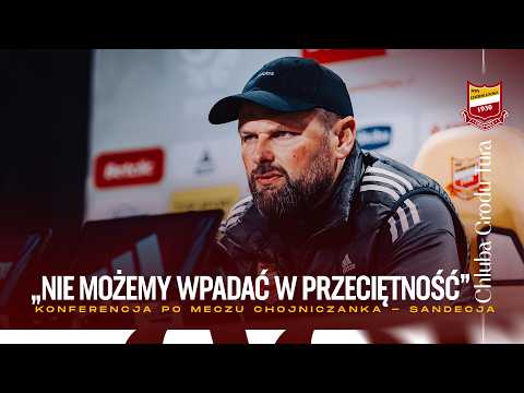 Read more about the article Konferencja po meczu Chojniczanka – Sandecja Nowy Sącz (0:1 | konferencja)