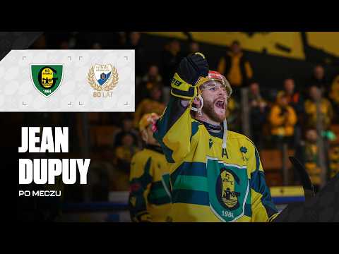 You are currently viewing Jean Dupuy  po 2. meczu 1/2 play-off GKS Katowice – Unia Oświęcim 3:2 d. (16.03.2026)