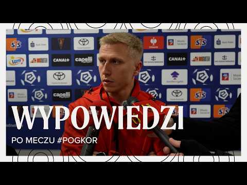 Read more about the article Xavier Dziekoński i Dawid Błanik po meczu Pogoń Szczecin – Korona Kielce 2:1 (16.03.2026r.)