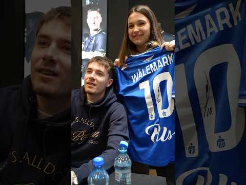 Read more about the article WUCHTA WIARY NA SPOTKANIU Z BARTKIEM I PATRIKIEM 🤯 #lechpoznań #football #shorts