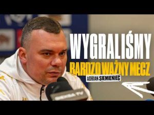 Read more about the article KONFERENCJA PO MECZU #JAGGKS. A. SIEMIENIEC: WYGRALIŚMY BARDZO WAŻNY MECZ
