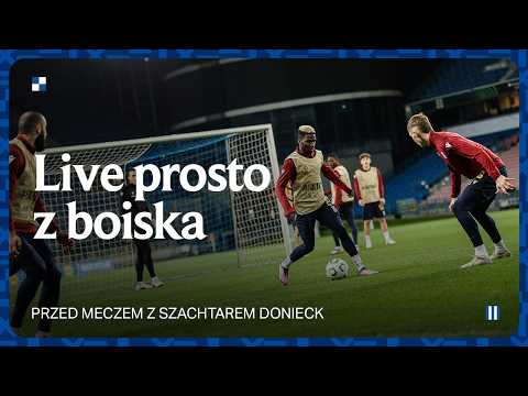 Read more about the article LIVE | Transmisja prosto z boiska przed meczem z Szachtarem Donieck