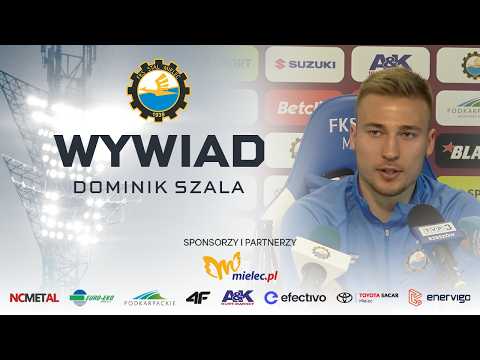 Read more about the article WYWIAD | Dominik Szala po meczu z Wieczystą Kraków
