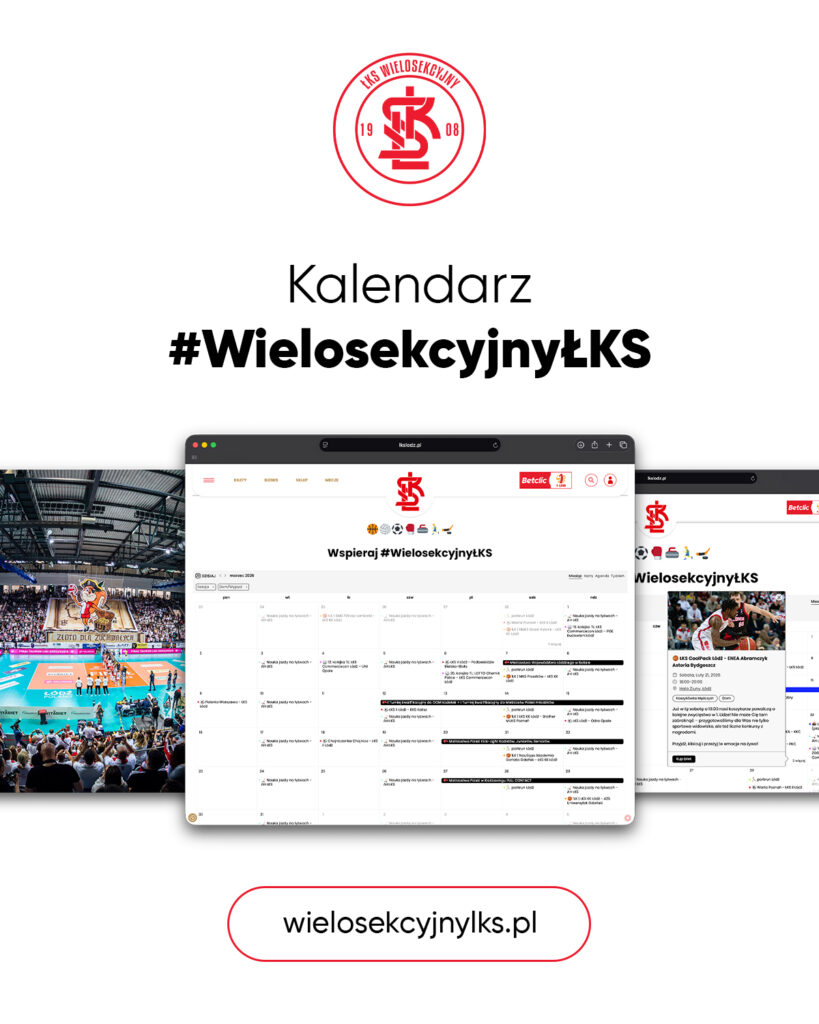 Bartosz Wencław koordynatorem projektu Wielosekcyjny ŁKS 7 post kalendarz 819x1024 1 | AleMecz.pl