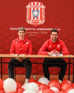 Lekcja z Resovią w Zespole Szkół w Przedmieściu Dubieckim