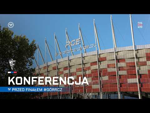 Konferencja prasowa przed finałem STS Pucharu Polski (Górnik Zabrze – Raków Częstochowa)