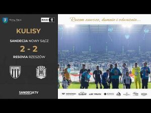 Read more about the article Sandecja Nowy Sącz – Resovia Rzeszów 2:2 (0:2) | kulisy meczu | 02.04.2026