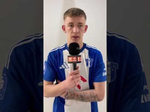 Read more about the article 🗣️ Wiktor Nowak po meczu #GKSWPŁ
