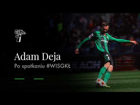 You are currently viewing ADAM DEJA PO MECZU Z WISŁĄ KRAKÓW