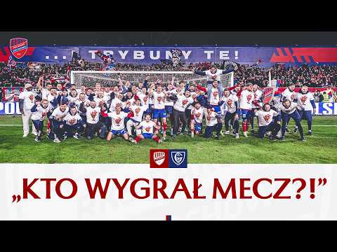 You are currently viewing „KTO WYGRAŁ MECZ?!” | Radość z kibicami po wygranej z GKS’em Katowice!