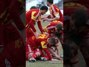 Read more about the article Historie Żółto-Biało-Czerwone #1 – Chojniczanka łapie wiatr na I Ligę