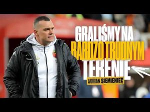 Read more about the article KONFERENCJA PO MECZU #KORJAG A. SIEMIENIEC GRALIŚMY NA BARDZO TRUDNYM TERENIE