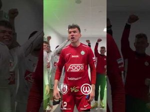 Read more about the article Szatnia rządzi się swoimi prawami 🤭 #wartapoznań #football #2liga #win