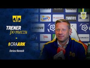Read more about the article CRACOVIA – ARKA GDYNIA 2:2. TRENER PO MECZU