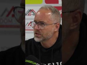 Read more about the article Trener Rafał Smalec po wczorajszym remisie  w Skierniewicach