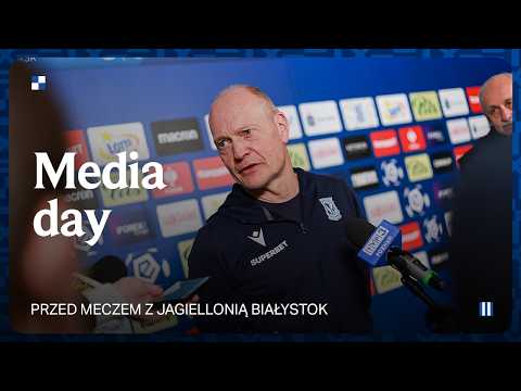 You are currently viewing MEDIA DAY | Trener Niels Frederiksen przed meczem z Jagiellonią Białystok