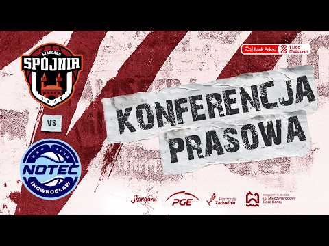 You are currently viewing Konferencja prasowa | PGE Spójnia Stargard – KSK Qemetica Noteć Inowrocław