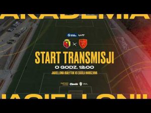 Read more about the article [CLJ U-17 LIVE] Jagiellonia Białystok – Escola Warszawa