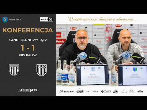 You are currently viewing Sandecja Nowy Sącz – KKS Kalisz 1:1 (1:0) | pomeczowa konferencja prasowa | 17.04.2026