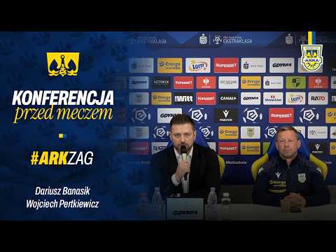 You are currently viewing DARIUSZ BANASIK I WOJCIECH PERTKIEWICZ PRZED MECZEM #ARKZAG