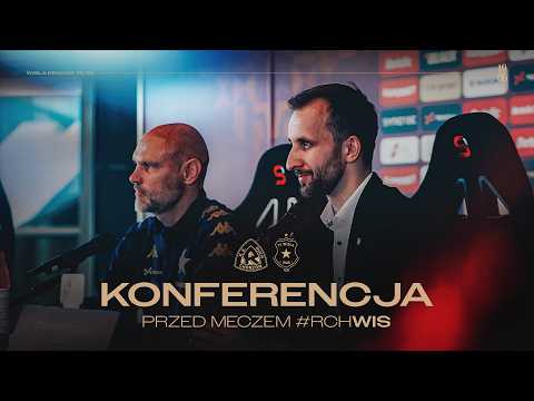 Konferencja prasowa przed meczem z Ruchem Chorzów