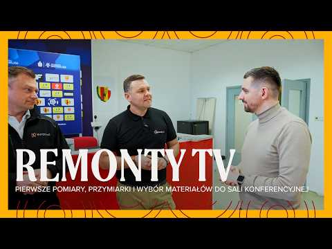 You are currently viewing Pierwsze pomiary, przymiarki i wybór materiałów do sali konferencyjnej | Remonty TV