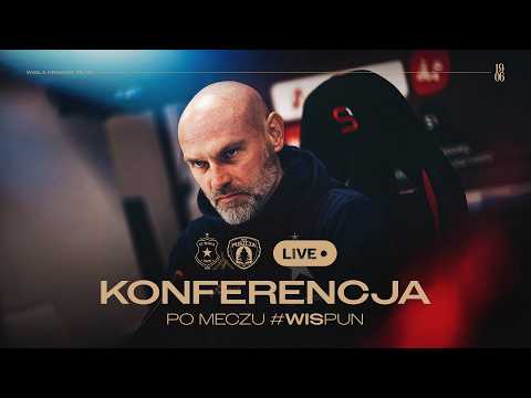 LIVE 🔵⚪🔴 Konferencja po meczu  #WISPUN