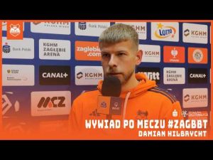Read more about the article Damian Hilbrycht po meczu w Lubinie.