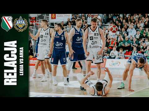 ZACIĘTA KOŃCÓWKA DLA LEGII! | Legia Warszawa vs AMW Arka Gdynia | 91:84 | LEGIA KOSZ
