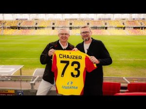 Read more about the article 👷WCHODZIMY W TO! | Kulisy wizyty Zygmunta Chajzera na Exbud Arenie