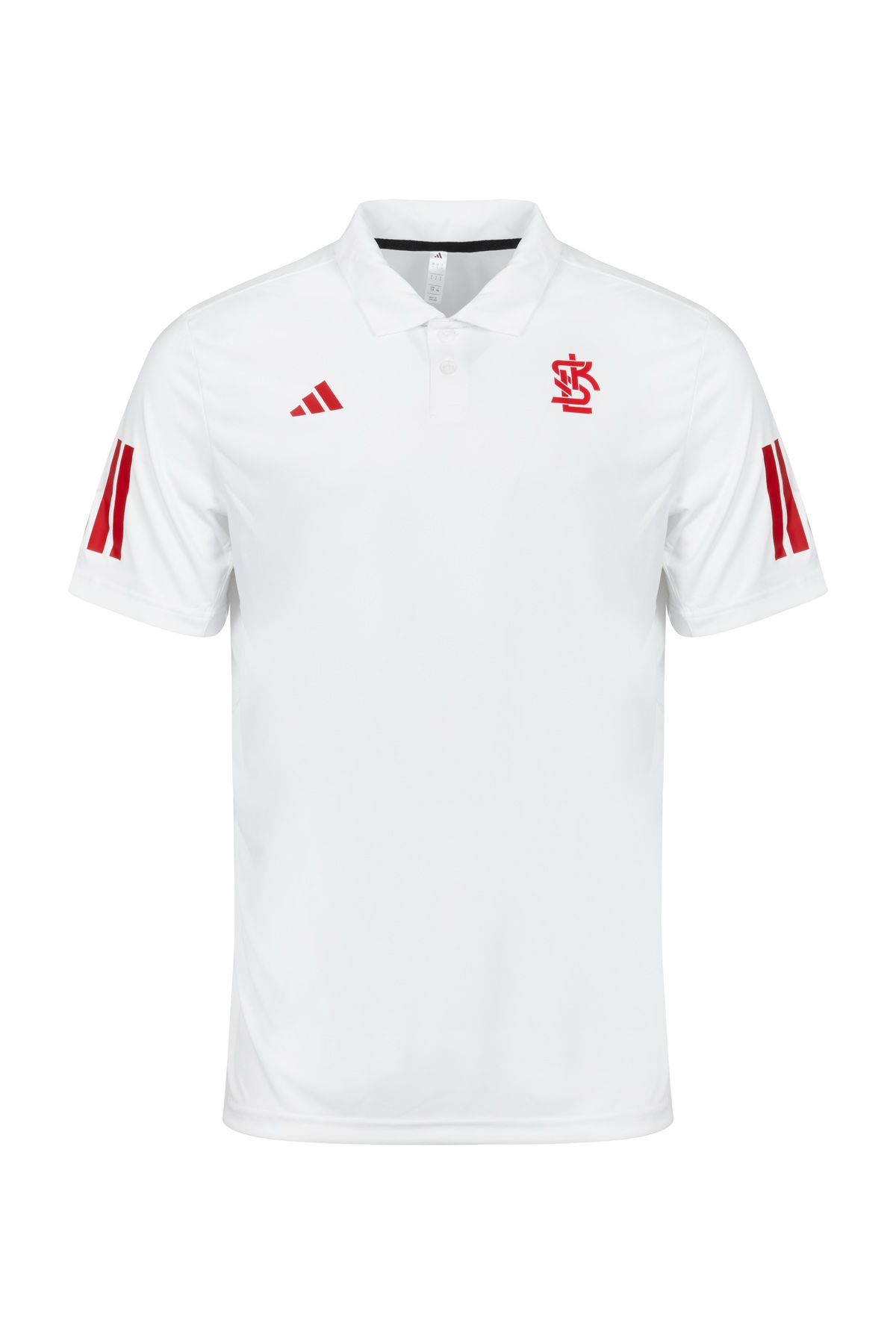 KOSZULKA POLO BIAŁA ADIDAS