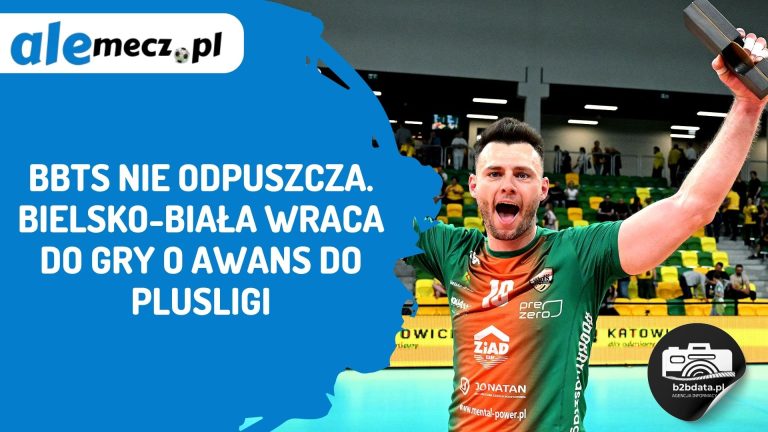 BBTS nie odpuszcza. Bielsko-Biała wraca do gry o awans do PlusLigi