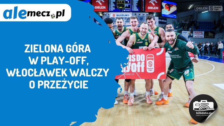 Zielona Góra w play-off, Włocławek walczy o przeżycie