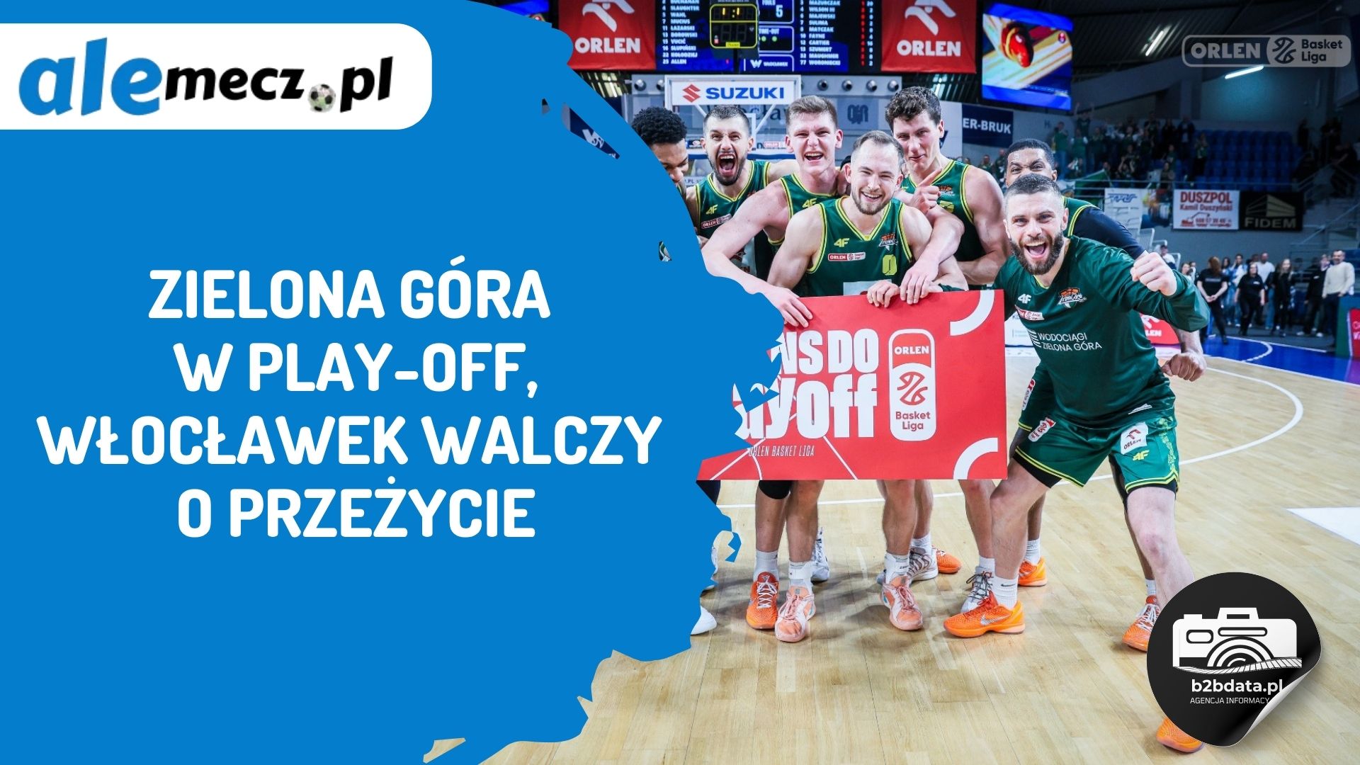 Zielona Góra w play-off, Włocławek walczy o przeżycie