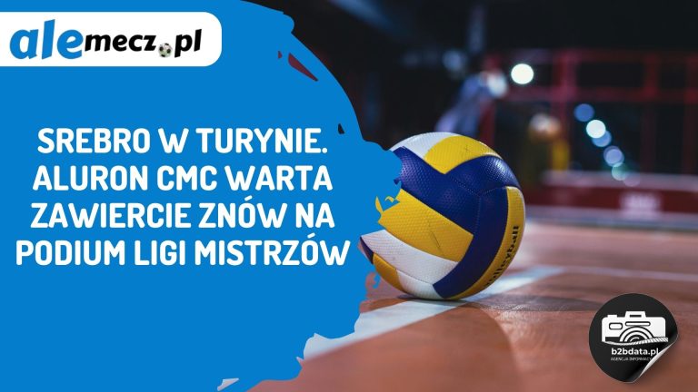 Srebro w Turynie. Aluron CMC Warta Zawiercie znów na podium Ligi Mistrzów