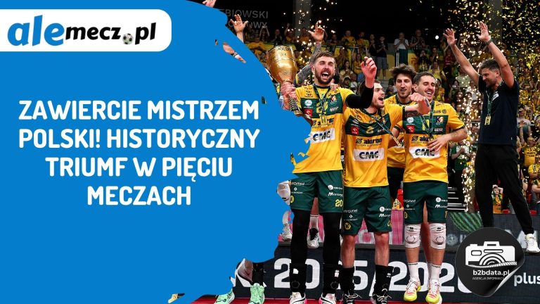 Zawiercie mistrzem Polski! Historyczny triumf w pięciu meczach