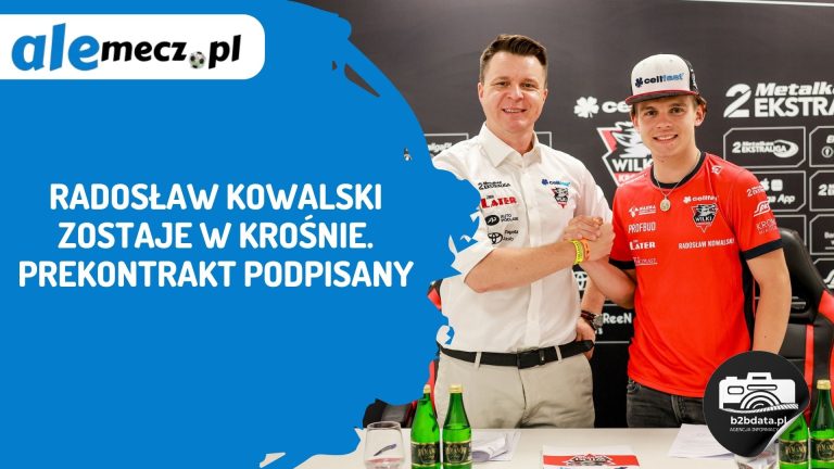 Radosław Kowalski zostaje w Krośnie. Prekontrakt podpisany