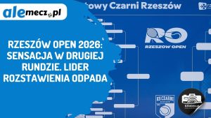 Read more about the article Rzeszów Open 2026: sensacja w drugiej rundzie. Lider rozstawienia odpada