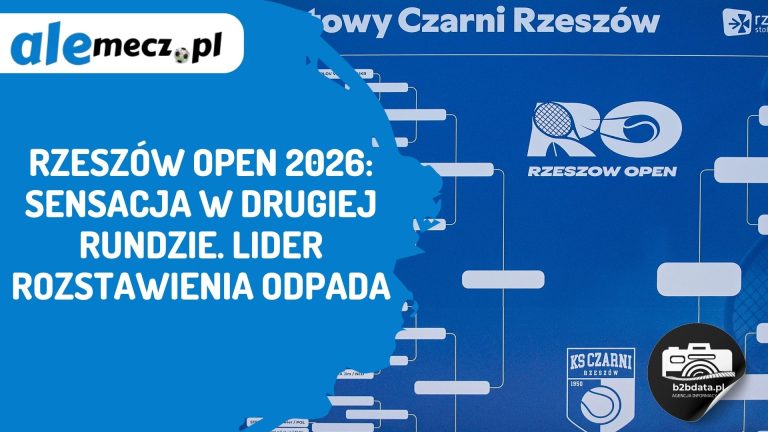 Rzeszów Open 2026: sensacja w drugiej rundzie. Lider rozstawienia odpada