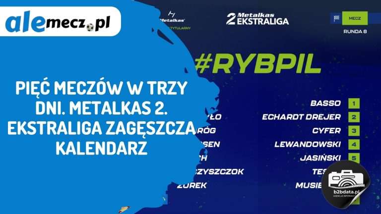 Pięć meczów w trzy dni. METALKAS 2. Ekstraliga zagęszcza kalendarz