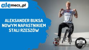 Read more about the article Aleksander Buksa nowym napastnikiem Stali Rzeszów