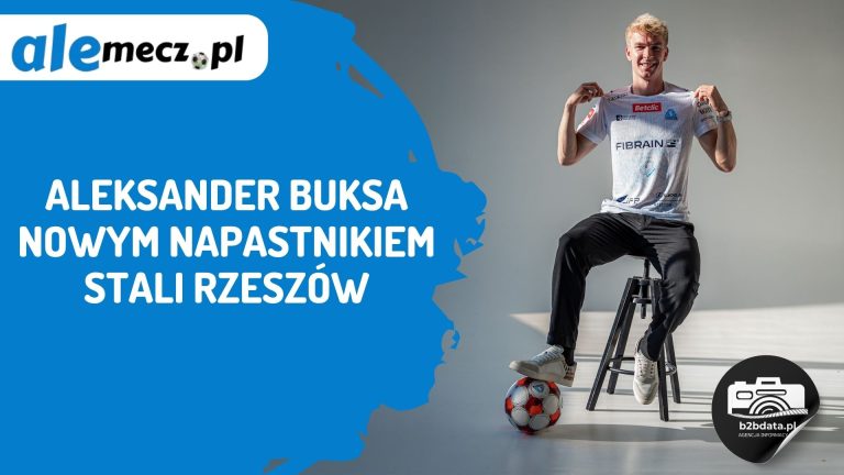 Aleksander Buksa nowym napastnikiem Stali Rzeszów