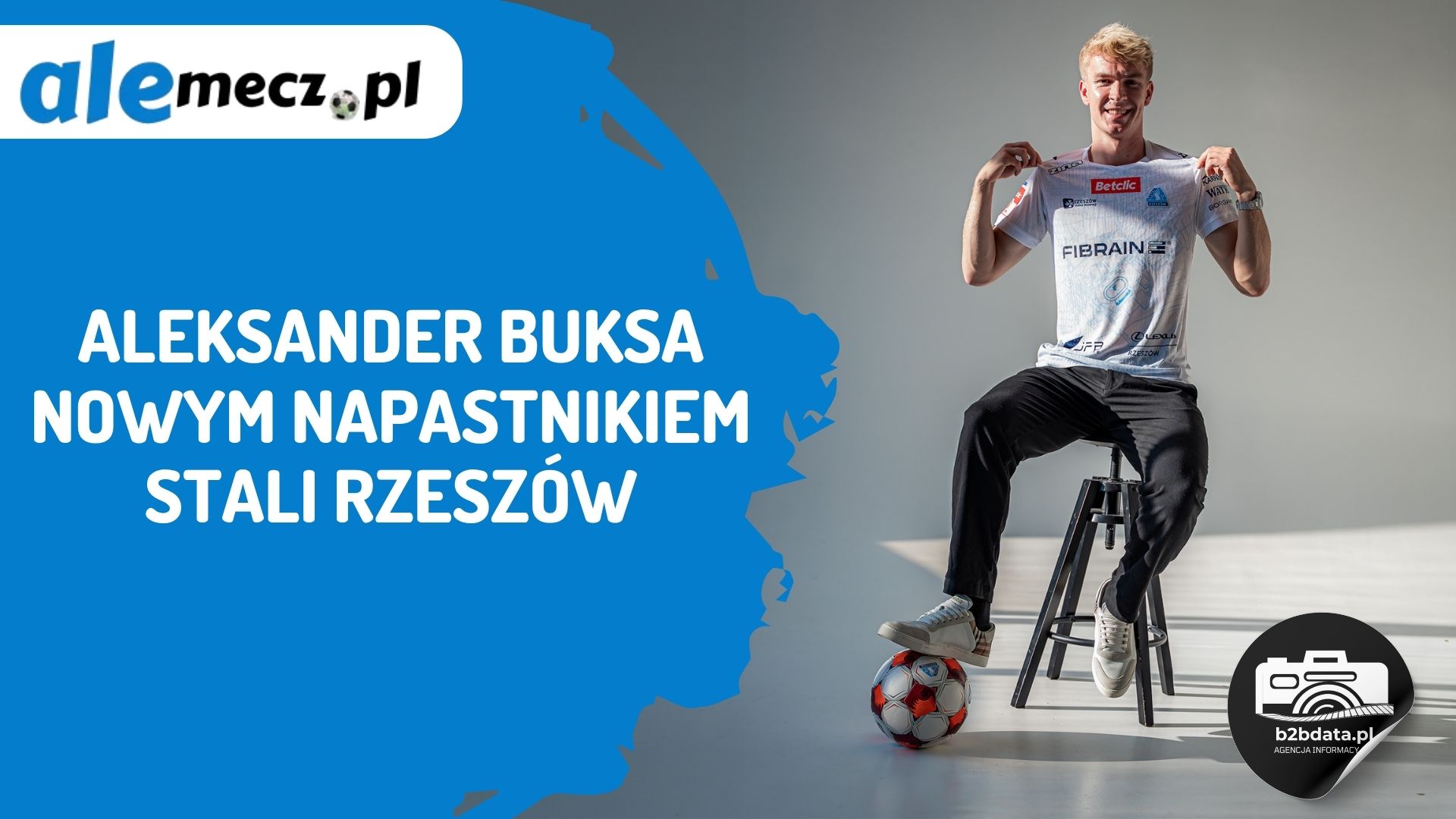You are currently viewing Aleksander Buksa nowym napastnikiem Stali Rzeszów