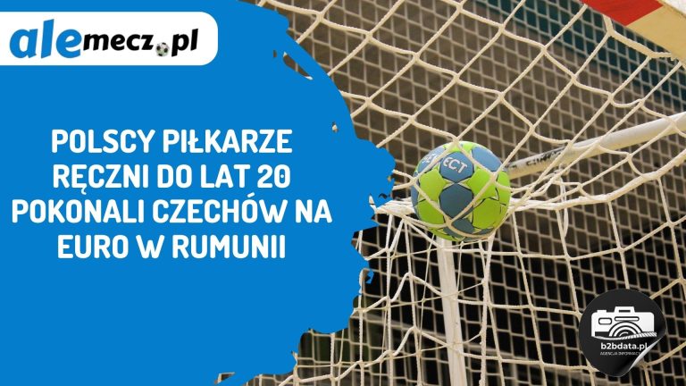 Polscy piłkarze ręczni do lat 20 pokonali Czechów na EURO w Rumunii
