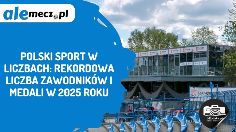 Polski sport w liczbach: rekordowa liczba zawodników i medali w 2025 roku