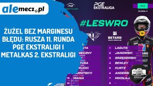 Read more about the article Żużel bez marginesu błędu: rusza 11. runda PGE Ekstraligi i METALKAS 2. Ekstraligi