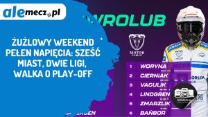 Read more about the article Żużlowy weekend pełen napięcia: sześć miast, dwie ligi, walka o play-off
