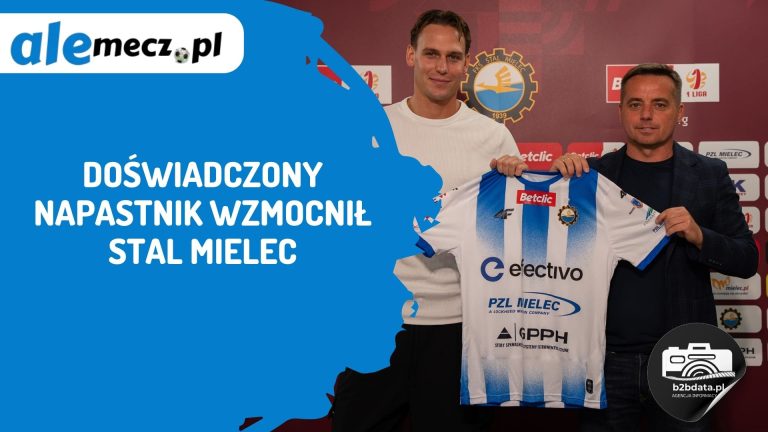 Doświadczony napastnik wzmocnił Stal Mielec