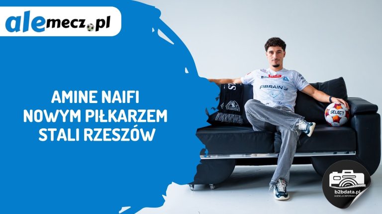 Amine Naifi nowym piłkarzem Stali Rzeszów