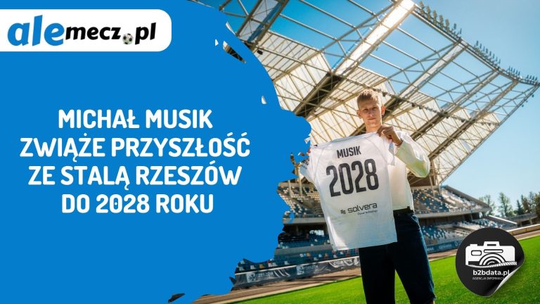 Michał Musik zwiąże przyszłość ze Stalą Rzeszów do 2028 roku